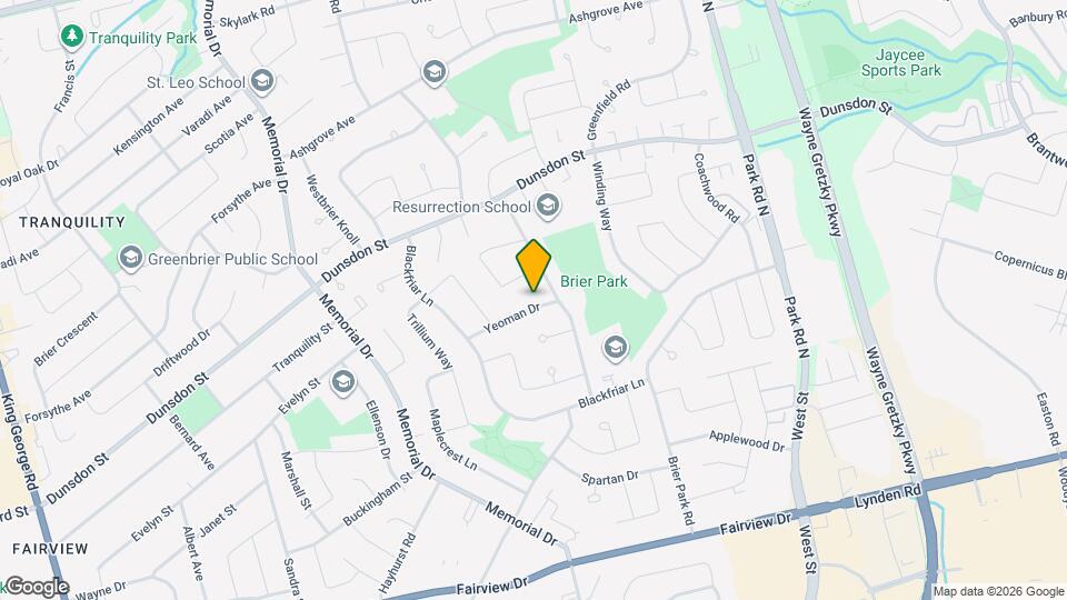 8 Yeoman Dr Map and Location Details
