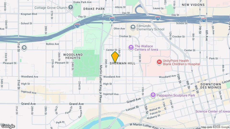 1820 Pleasant St, Unit 1 Map and Location Details