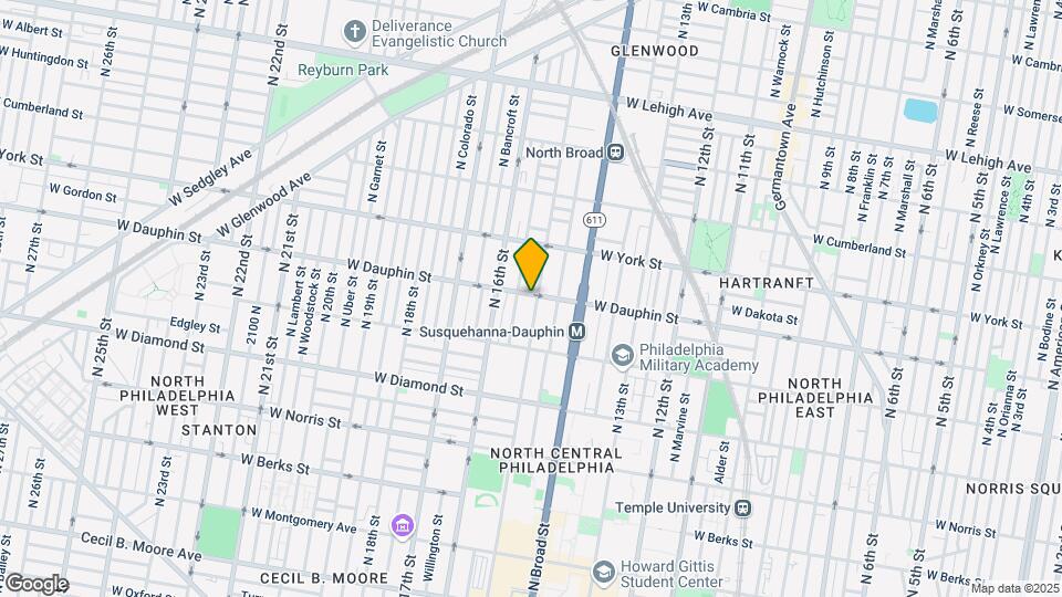 2262 N 15th St Map and Location Details