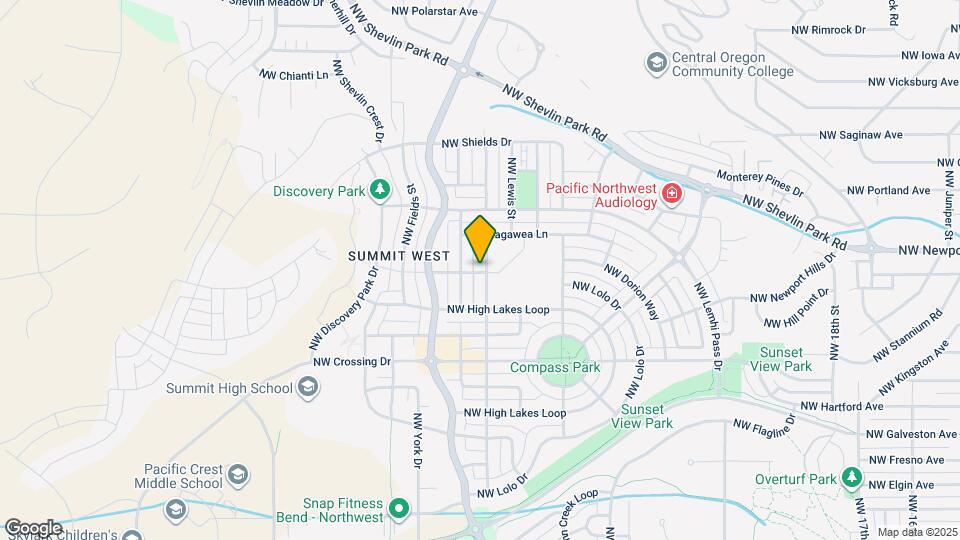 1303 NW John Fremont St Map and Location Details