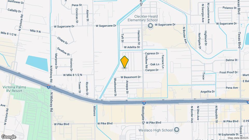 1720 W Taft St Map and Location Details