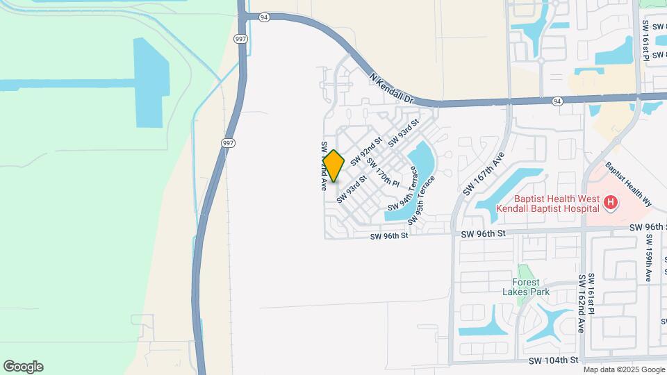9252 SW 171st Ct Map and Location Details
