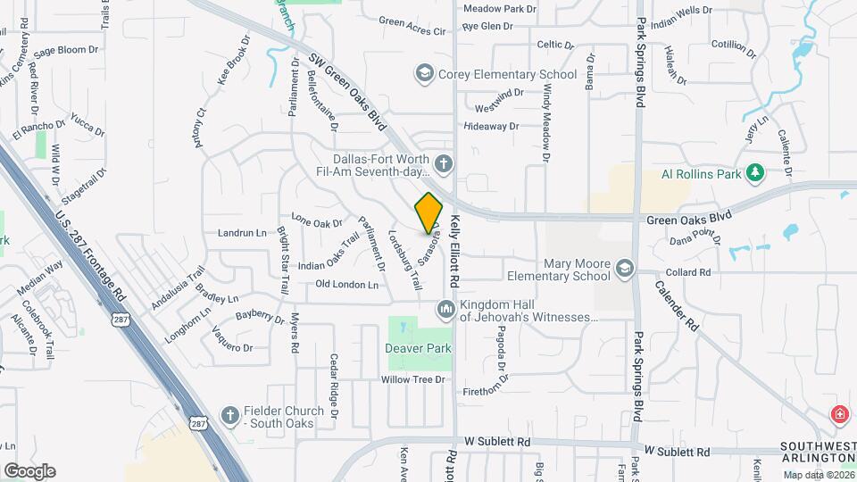 5518 Sarasota Dr Map and Location Details