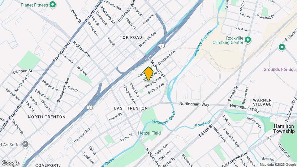 87 Breunig Ave Map and Location Details