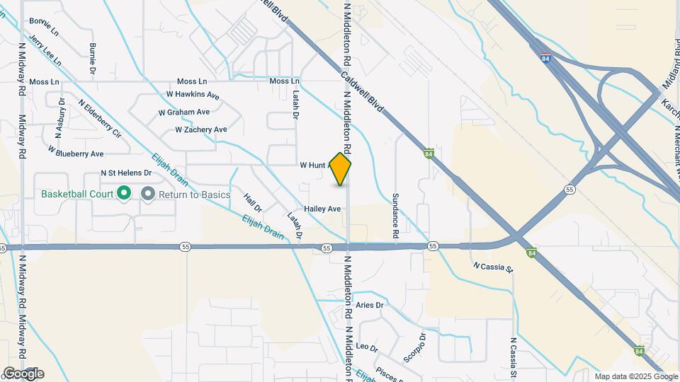 2519 N Middleton Rd Map and Location Details