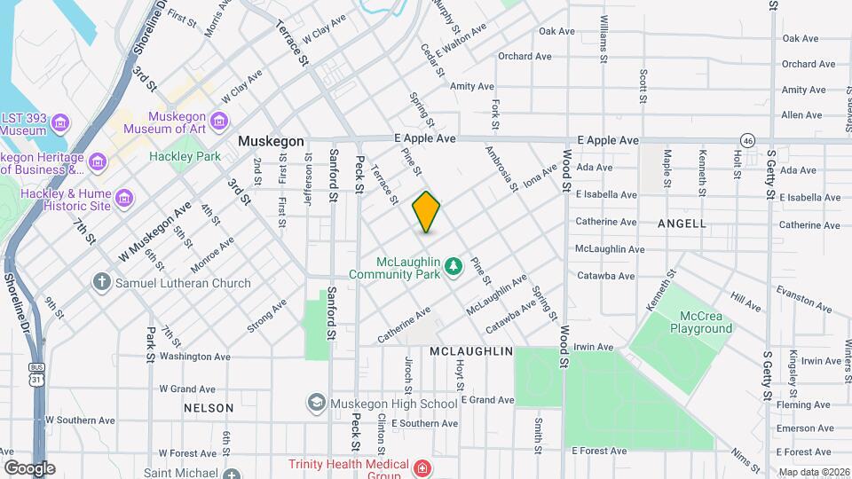 1206 Terrace St, Unit 2 Map and Location Details