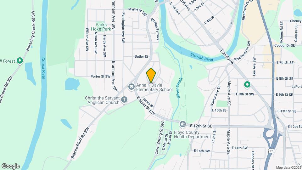 12 Morningside Dr SW Map and Location Details