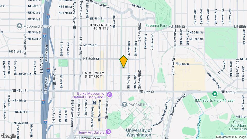 4720 17th Ave NE Mapa y Detalles de la Ubicación