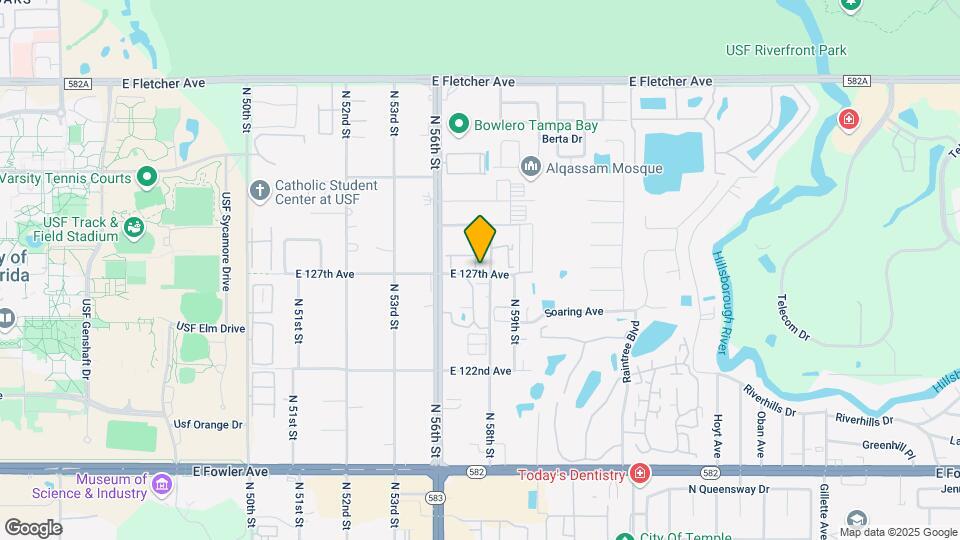 12780 N 57th St Map and Location Details