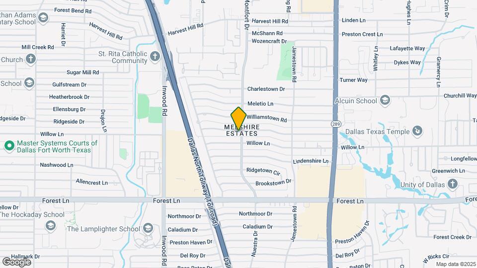 5624 Melshire Dr Map and Location Details