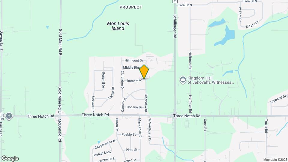 7979 Domain St Map and Location Details