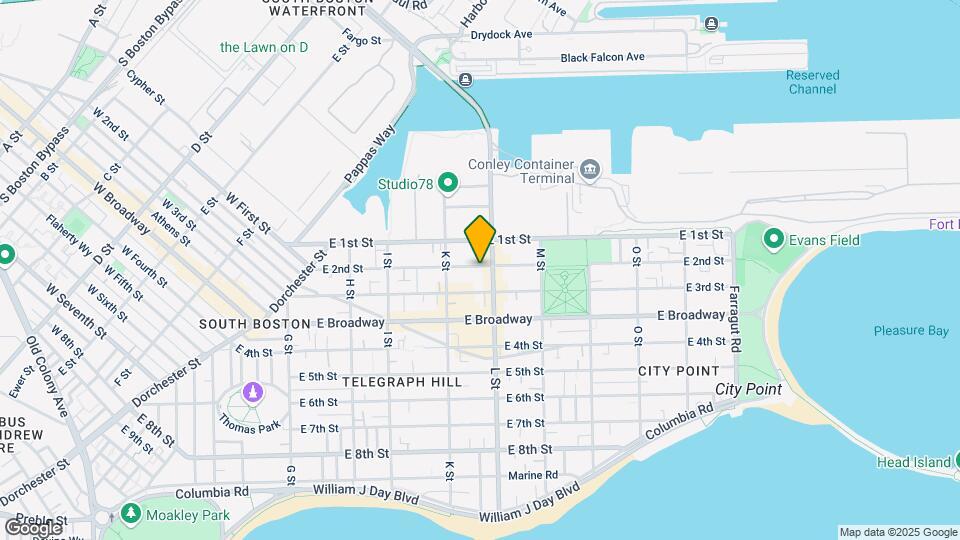 683 E 2nd St, Unit 3 Map and Location Details