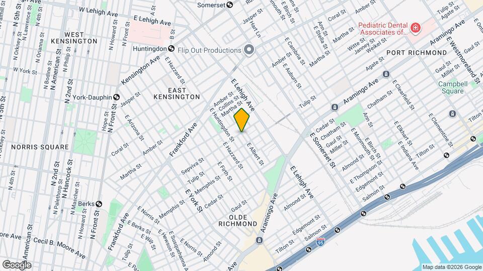 2621 Sepviva St Map and Location Details