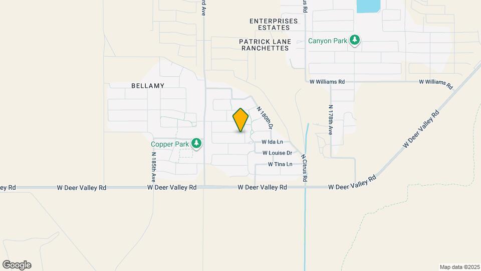 18159 W Carlota Ln Map and Location Details