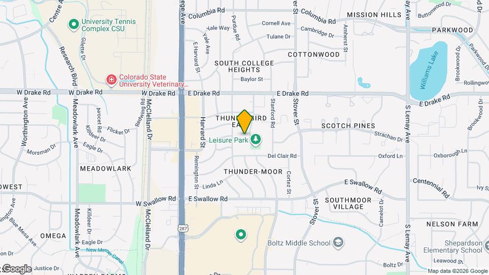 2739 Leisure Dr Map and Location Details