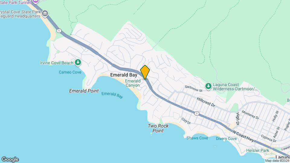 45 Emerald Bay Map and Location Details