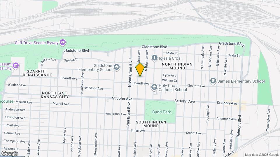 315 N Chelsea Ave Mapa y Detalles de la Ubicación