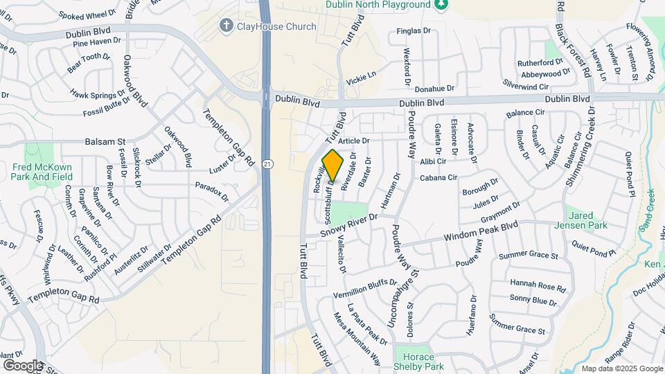 6231 Scottsbluff Dr Map and Location Details