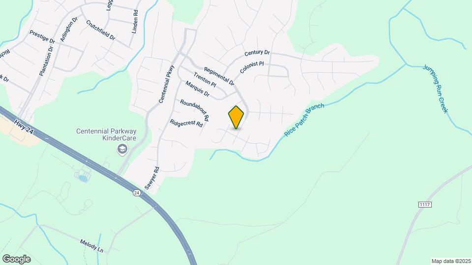 14 Appomattox Dr Map and Location Details