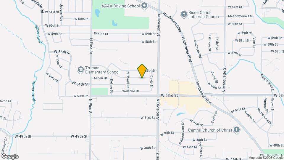 1765 Valley Dr Mapa y Detalles de la Ubicación