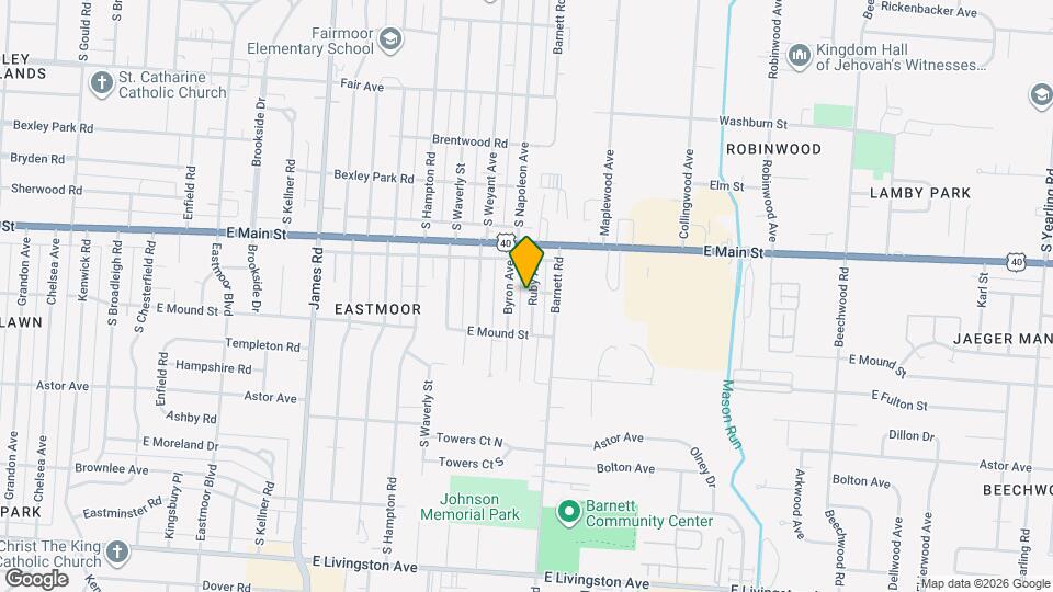 849 Ruby Ave Map and Location Details