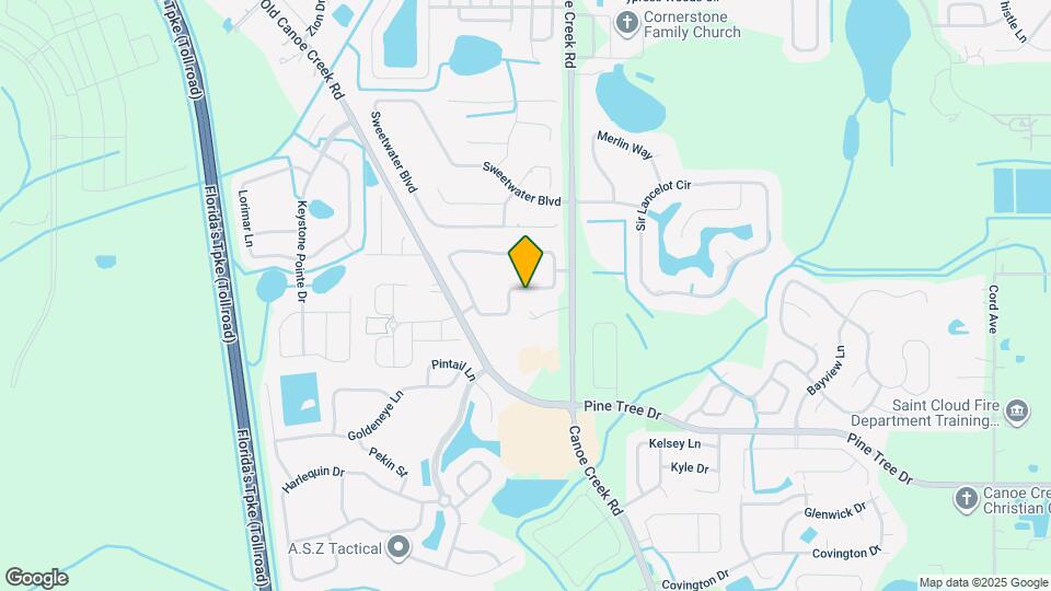 2486 Seven Oaks Dr Map and Location Details