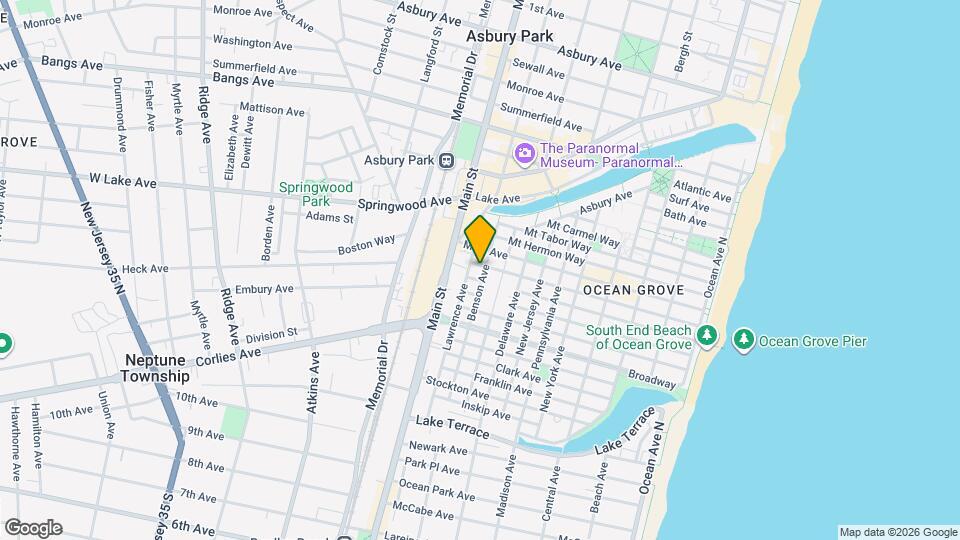 142 Heck Ave Map and Location Details