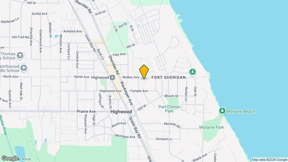 318 Walker Ave Map and Location Details