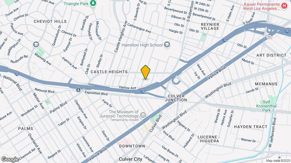 3330 S Canfield Ave Mapa y Detalles de la Ubicación
