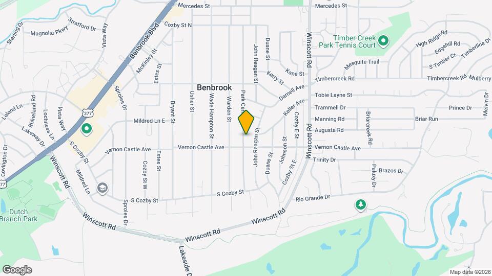 1135 Park Center St Map and Location Details