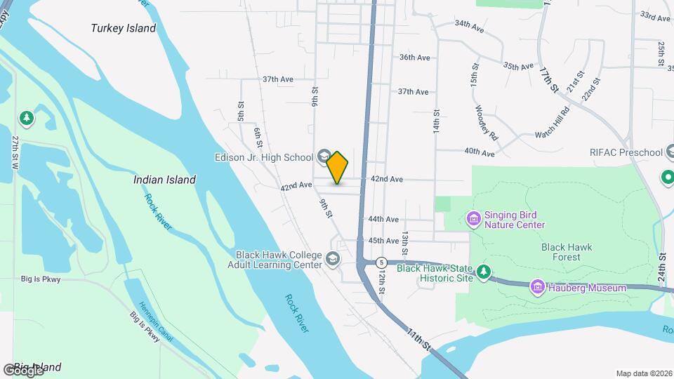 923 43rd Ave Map and Location Details