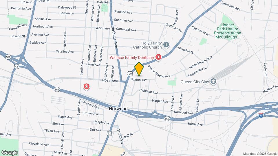 2242 Buxton Ave, Unit Unit 1 Map and Location Details