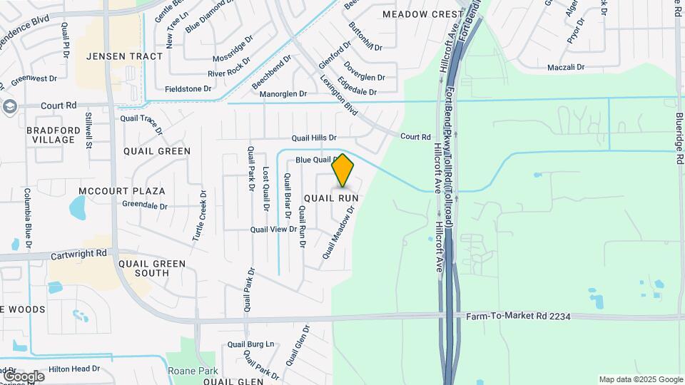 8223 Summer Quail Dr Map and Location Details