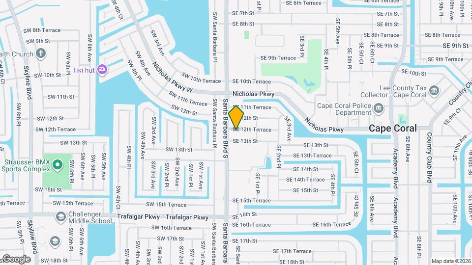112 SE 12th Terrace Map and Location Details