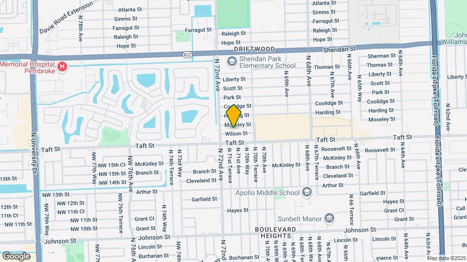 7141 Wilson St Map and Location Details
