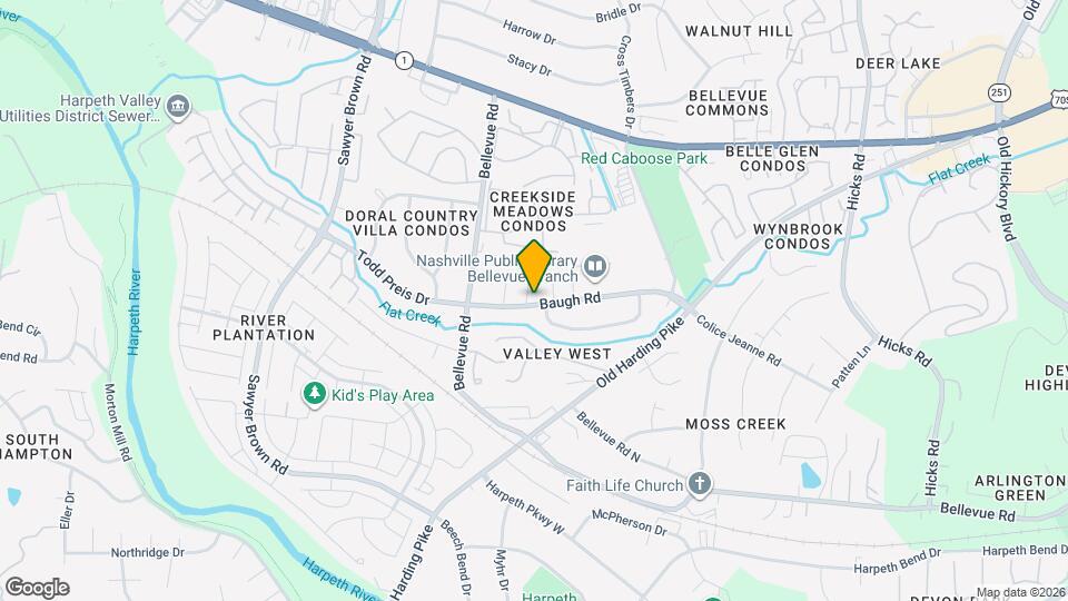 7300 Weston Way Dr Map and Location Details