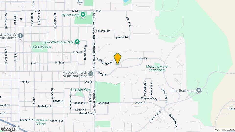 1962 E 6th St Map and Location Details