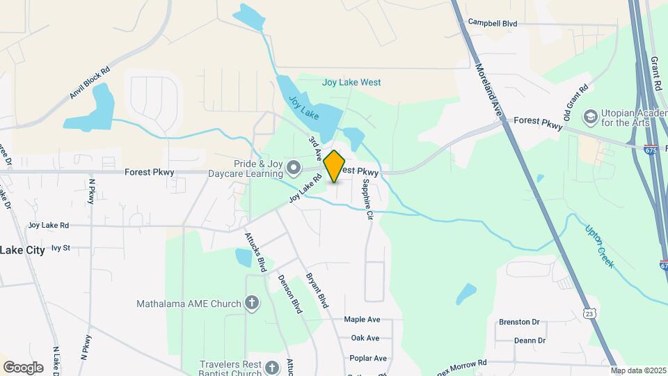 5359 Creekview Way Map and Location Details