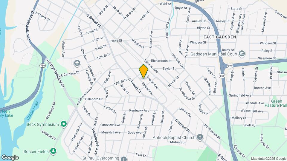 1310 Stroud Ave Map and Location Details