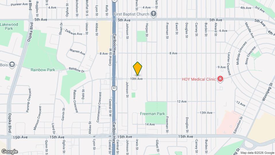 2990 10th Ave Map and Location Details