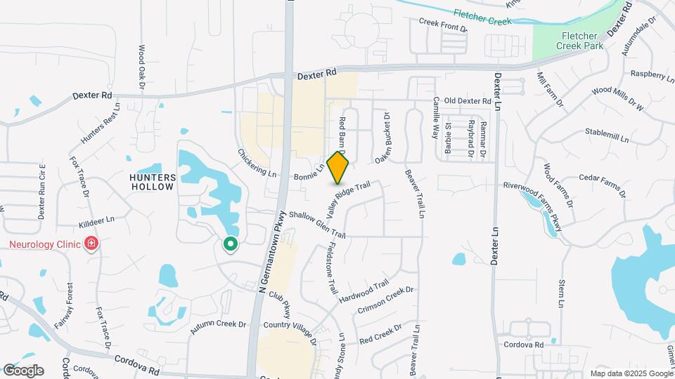 8186 Valley Ridge Trail Map and Location Details