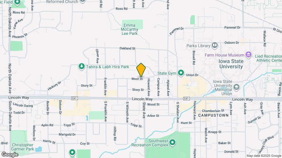3108 West St Map and Location Details