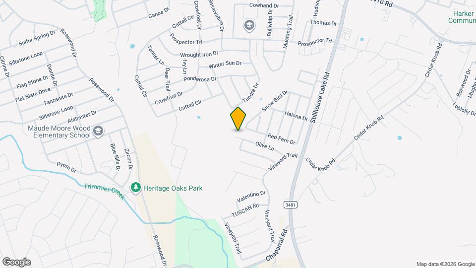 807 Olive Ln Map and Location Details