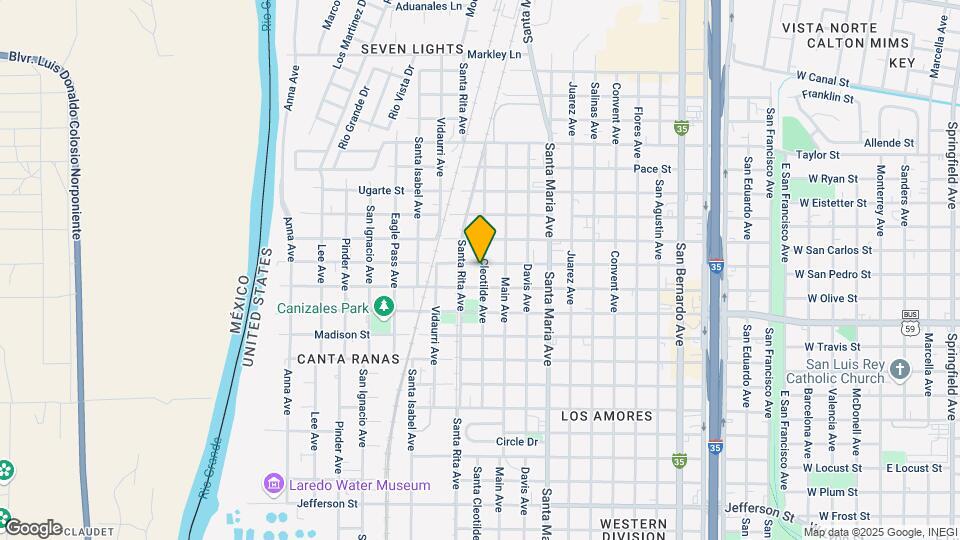 3612 Santa Cleotilde Ave Map and Location Details