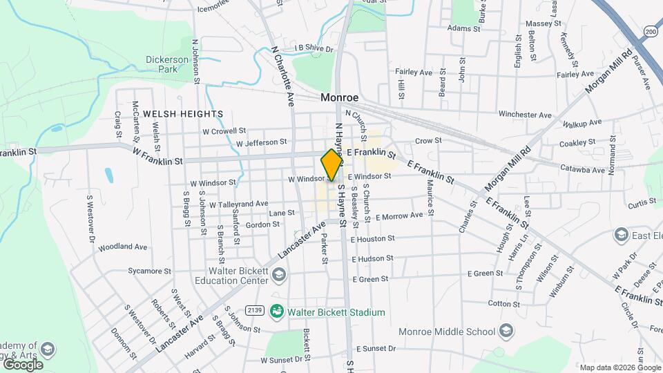 115 S Main St, Unit 200 Map and Location Details