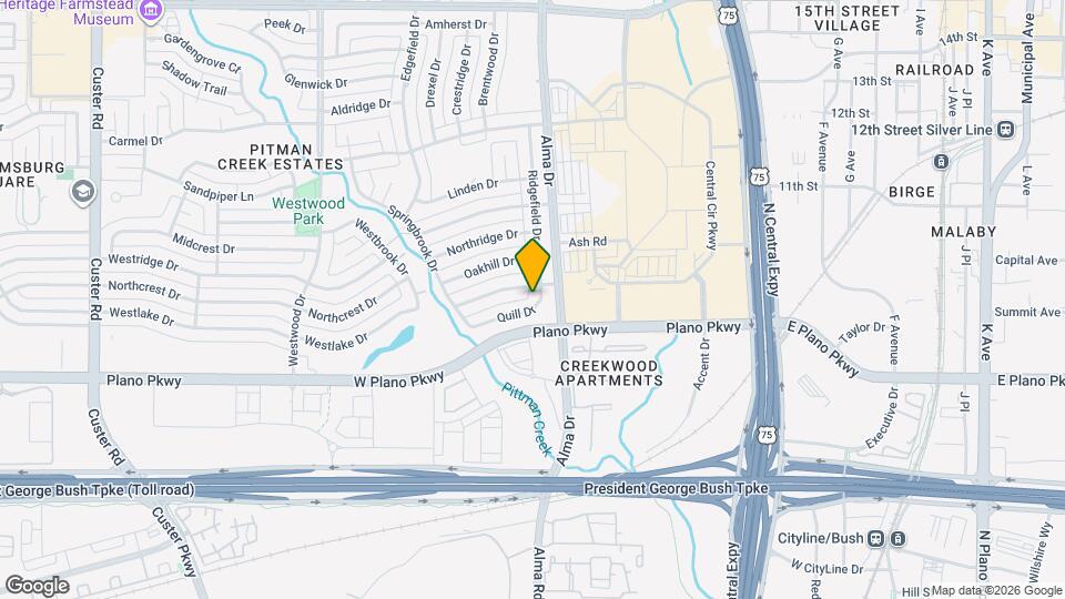 1203 Quill Dr Map and Location Details