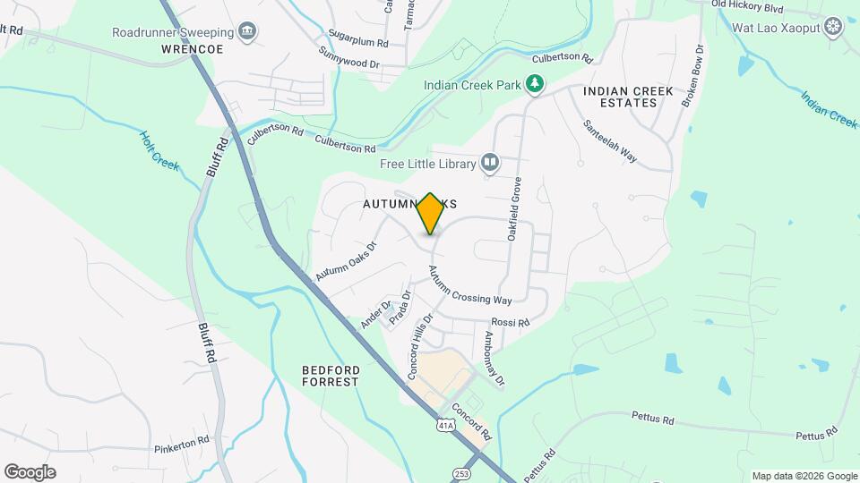 7264 Autumn Crossing Way Map and Location Details