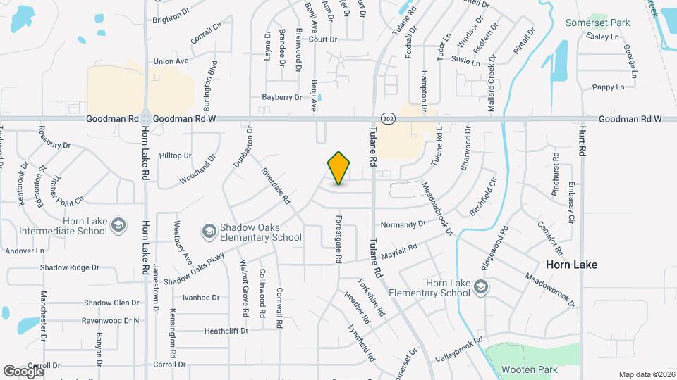 3422 Laurelwood Dr Mapa y Detalles de la Ubicación