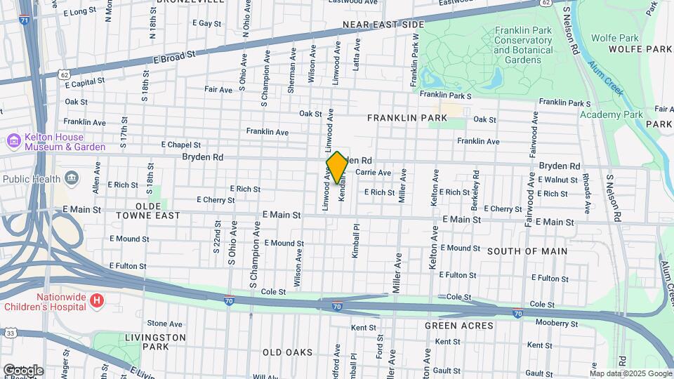 345 Kendall Pl Map and Location Details