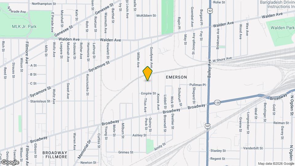 107 Titus Ave Mapa y Detalles de la Ubicación